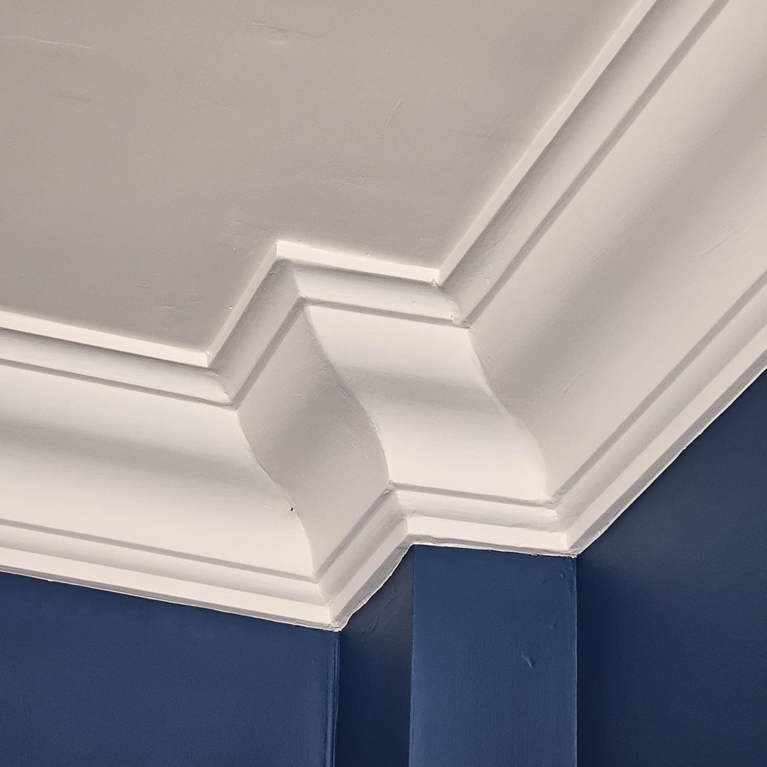 MPC081 Ogee Plaster Coving 100MM Drop