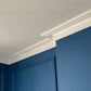 Small Victorian Swan Neck Cornice SPC070 Drop 60mm